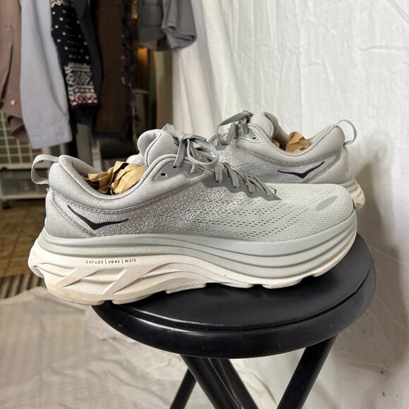 Hoka Men's Gray Running Shoes - Picture 3 of 7